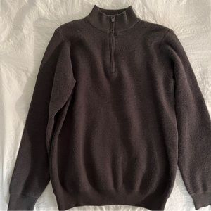 Dark Grey Quarter Zip